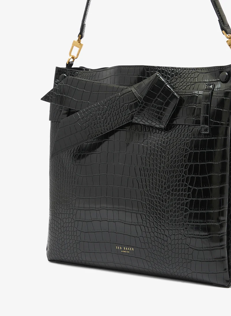 Ted Baker SSOFIA Large Croc Knot Bow Bag